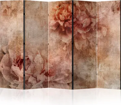 Immagine prodotto di LUMASOUL Paravento monofacciale, paravento divisorio per interni, motivo floreale, 225x172 cm
