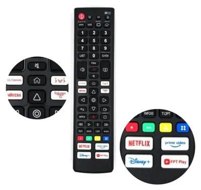 Produktbild von Universal Fernbedienung passend für alle LG TV Fernsehers