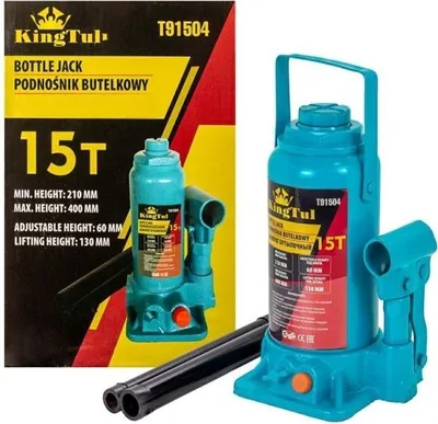 Zdjęcie produktu dla Podnosnik Hydrauliczny Slupkowy 15T 210-400Mm Kingtul (52686)