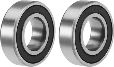 Produktbild von 2 Stück 6003-2RS Rillenkugellager 17mm x 35mm x 10mm Doppelt versiegelt Chromstahl Z2 Kugellager
