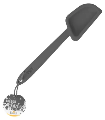 Produktbild von BIRKMANN Teiglöffel, grau, 29 x 6,5 cm, aus lebensmittelechtem Silikon, BPA-frei, 422605