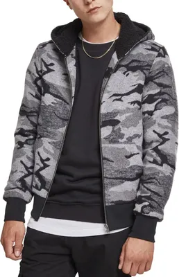 Immagine prodotto di Urban Classics - Giacca invernale con zip camo scuro - M
