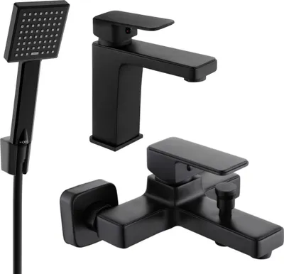 Immagine prodotto di Mexen Cetus R45 set da bagno, nero - 744303R45-70