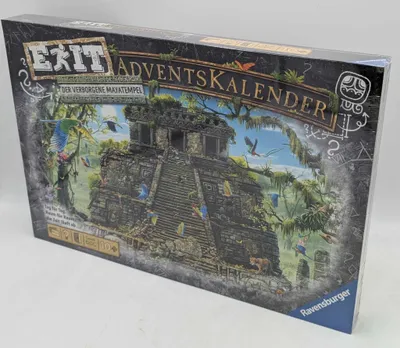 Produktbild von Ravensburger EXIT Adventskalender - Der verborgene Mayatempel, Brettspiel, Reisen/Abenteuer, 10 Jahr(e), Familienspiel
