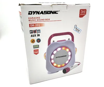 Immagine prodotto di DYNASONIC Karaoke con microfono Regali originali per bambini Ragazze Altoparlante (58,99)