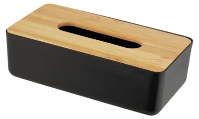 Produktbild von Kosmetiktuchbox Rotello Schwarz