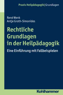 Produktbild von Rechtliche Grundlagen in der Heilpädagogik