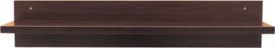 Produktbild von Hängeregal / Wandregal Estero 02, Farbe: Wenge - 19 x 100 x 19 cm (H x B x T)