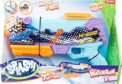 Obrázok produktu pre Toi Toys Vodná pištoľ Rýchle plnenie X600