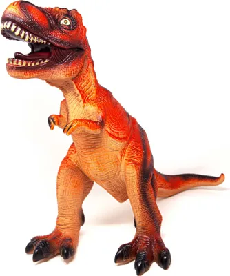 Produktbild von Dinosaurier Spielfigur - Riesen T-Rex rot - 43cm