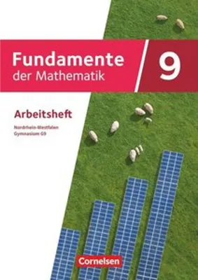 Immagine prodotto di Fundamente der Mathematik 9. Schuljahr - Nordrhein-Westfalen - Arbeitsheft mit Lösungen
