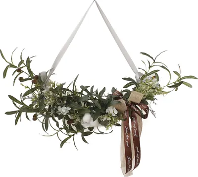 Obrázek produktu pro Simulation Silk Flowers Artificial Olive Branch Leaves Bavlna Wreath Lintel Decorative Flowers Table Flower Bouquet Birthday Decoration