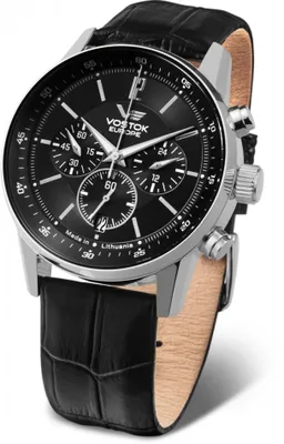 Zdjęcie produktu dla Zegarek  Vostok Europe VK63-560A690 czarny
