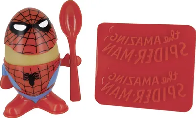 Produktbild von Marvel Comics Spiderman Eierbecher & Toastschneide