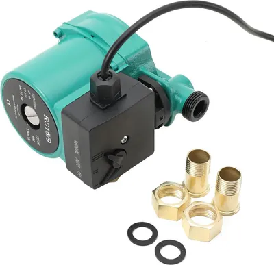 Image de Pompe à eau chaude - Pompe de circulation 125W 220V - Pompe de circulation automatique - Pour chauffage et chauffe-eau - Pompe à eau domestique silencieuse
