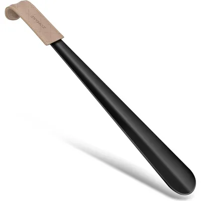 Immagine prodotto di Calzascarpe lunga, 42 cm, in metallo, nera, stabile