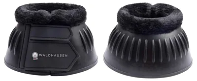 Produktbild von Waldhausen Hufglocken Gummi mit Synthetik-Fell Gummiglocken Schwarz M