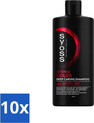 Produktbild von SYOSS - Color 440 ml - Shampoo - Langanhaltendes Styling - 440ml - Vorteilspack - 10 Stücke