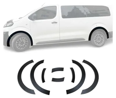 Image de Élargisseurs d'Ailes Arche Pare-Boue pourPeugeot Expert Traveller 2016-26 L2 L3, Image générée par une IA