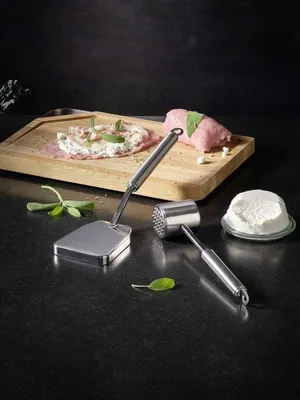 Produktbild von Famanu Fleischhammer aus Edelstahl - 31,5 cm