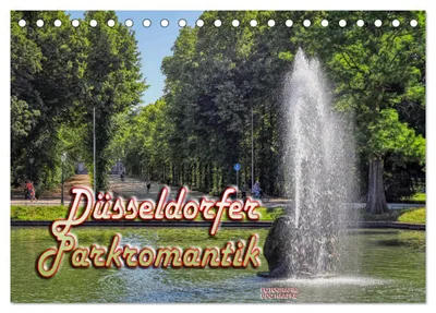 Produktbild von Düsseldorfer Parklandschaften (Tischkalender 2027 DIN A5 quer), CALVENDO Monatskalender