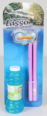 Produktbild von 12x Seifenblasenlasso mit Seifen Seifenblasen Spielzeug Garten spielen Bubbles