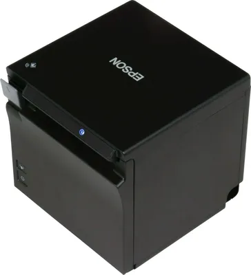 Produktbild von Epson TM-m30II (122A0): USB + Ethernet + NES, Black, PS, UK, Thermodirekt, POS-Drucker, 203 x 203 DPI, 250 mm/sek, 250 mm/sek, Text, Grafik, Barcode