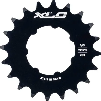 Image de Pignon Xlc Single Speed 1/8',20 dents noir