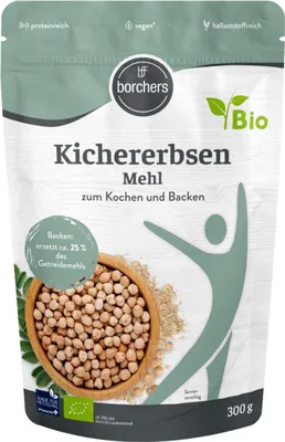 Produktbild von BORCHERS  Kichererbsen Mehl 300g