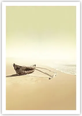 Produktbild von Poster - Poster ohne Rahmen - £ódŸ Wrack Meer - 70x100 cm - Wand Bild - Wanddeko - Wandbilder - Kunstposter - Wandposter - Bilder - Kunstdruck - Wanddekoration - Wandbild - P2XPA70x100-5123