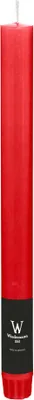 Produktbild von Durchgefärbte Stabkerzen Rubin Rot 270 x Ø 22 mm, 12 Stück