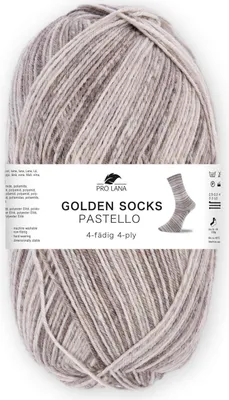 Produktbild von Pro Lana Golden Socks PASTELLO 100 g 4-fach Sockenwolle gleichmäßiges Maschenbild 420 m Farbe 740
