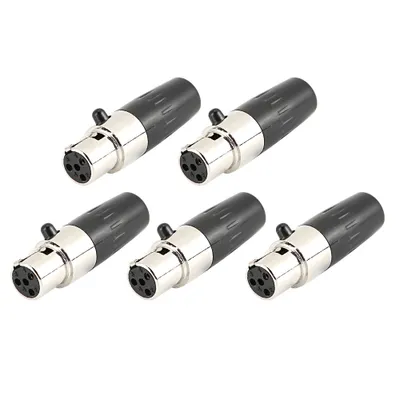 Zdjęcie produktu dla Złącze XLR, złącze mikrofonowe, złącze audio, złącze Mini XLR, złącze żeńskie XLR