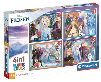 Obrázok produktu pre Clementoni Układanka Disney Frozen 12-16-20-24 elementy - Puzzle Premium