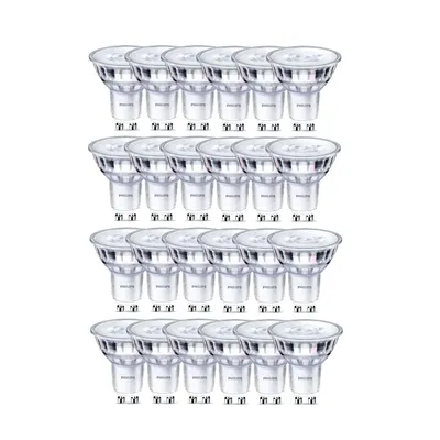 Zdjęcie produktu dla Philips Reflektor punktowy 50 W PAR16 GU10 x6, 3,8 W, 50 W, GU10, 345 lm, 15000 h, Ciepły blask