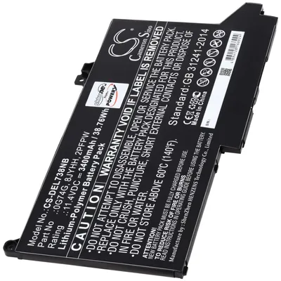 Produktbild von Akku für Dell N022L7280-D1706CN Laptop