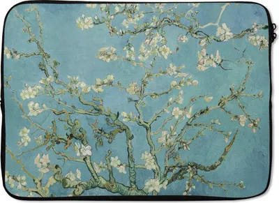 Produktbild von MuchoWow® Laptop Hülle 14 ZollVan Gogh - Mandelblüte - Alte Meister - Kunst - Vintage Laptoptasche - Laptoptasche - Stoßsicher - Schutzhaube