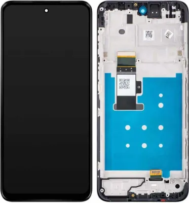 Produktbild von Original LCD-Display + Touchscreen Motorola Moto G13 XT2331 XT2331-2 (Generalüberholt) Schwarzer Rahmen