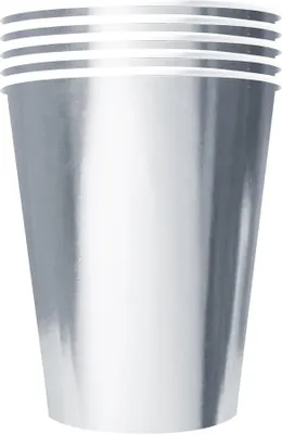 Immagine prodotto di Bicchiere americano grande per feste 20 pezzi argento 530 ml - taglia unica