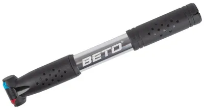 Immagine prodotto di Mini pompa per bicicletta BETO alluminio argento