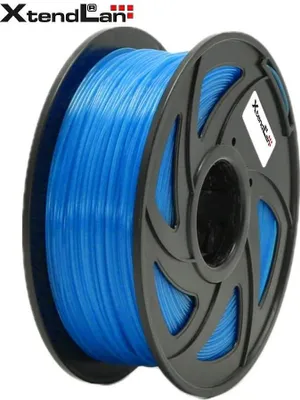 Produktbild von XtendLAN PLA filament 1,75mm modrý poměnkový 1kg