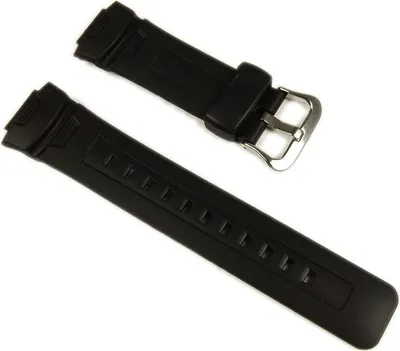 Produktbild von Casio Ersatzband Uhrenarmband Resin schwarz G-7500 G-7510