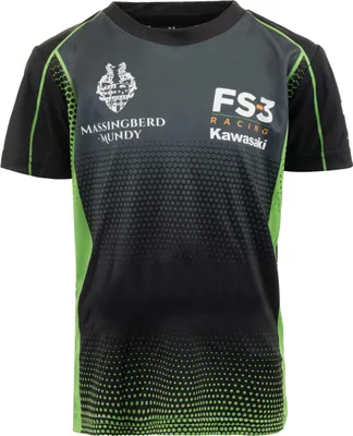 Productafbeelding van Kawasaki Kinder All Over T-shirts Zwart