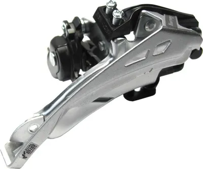 Immagine prodotto di SHIMANO EFDTY710TSX6 deragliatore Top-Swing Dual Pull FD-TY710TSM6 fino a 48T, 66-69°, 31,8 mm, nero/argento