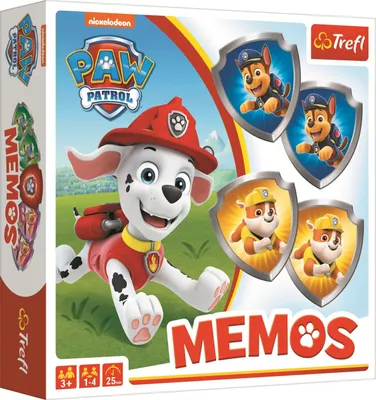 Produktbild von Trefl TREFL PAW PATROL Board game Memo
