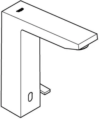 Produktbild von GROHE Eurocube E, Stahl