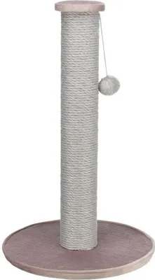 Image de Poteau Griffoir TRIXIE Livia, 64 cm, Jute et Peluche, Vieux Rose
