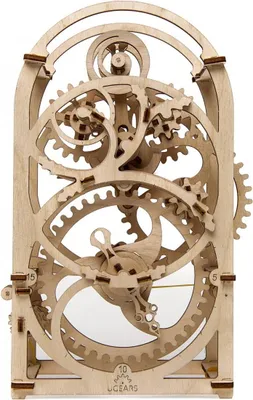 Image de Puzzle 3D UGEARS Horloge - Minuteur (20min) 107 pièces