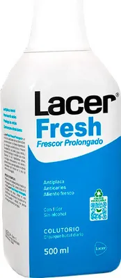 Zdjęcie produktu dla Płyn do płukania jamy ustnej LACERFRESH 500ml