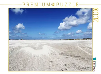 Produktbild von CALVENDO Puzzle Kniepstrand auf Amrum 2000 Teile Puzzle quer | 2000 Teile Lege-Größe 90x67cm Foto-Puzzle für glückliche Stunden
